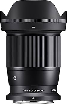 良品 SIGMA 単焦点レンズ 16mm F1.4 DC DN ソニーEマウント 16mm F1.4 DC DN Contemporary SIGMA ブラック [ソニーE /単焦点